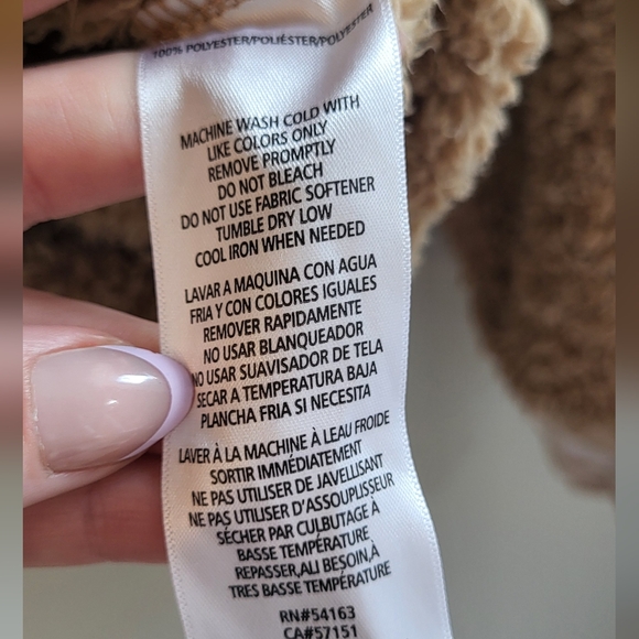 Tommy Hilfiger Sport half zip pullover Sherpa Jacket Medium - Picture 8 of 8